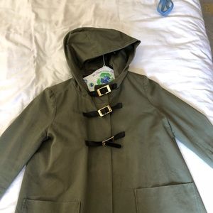 Make green spring/fall jacket